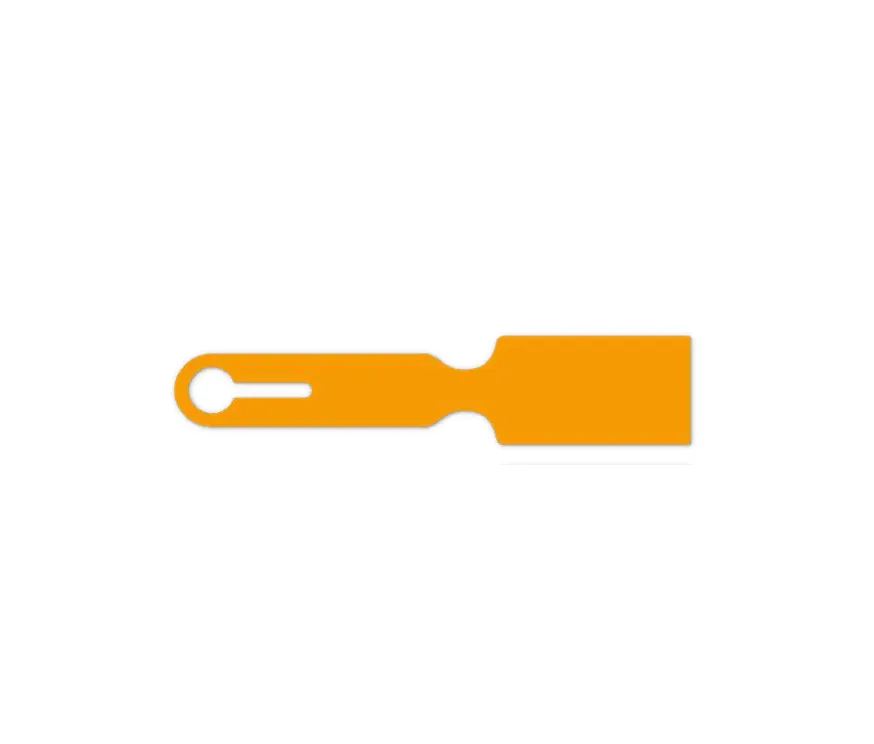 [09269] Etiquettes valise 236x50mm orange