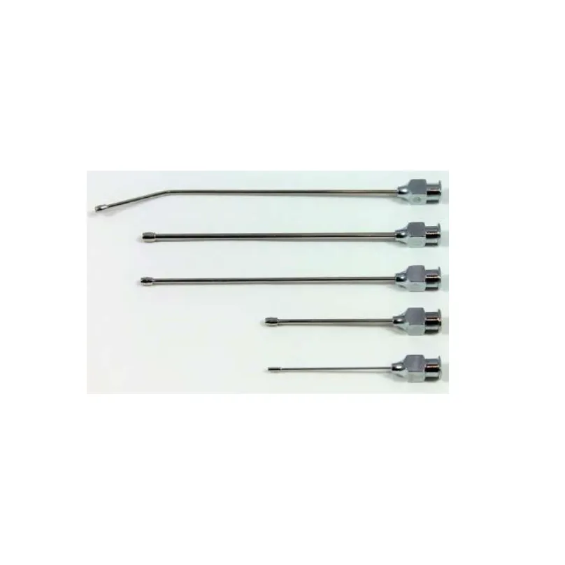 [8001843] Aiguille boutonnée 120mm droite, 15G, diam.ext.1,77 mm