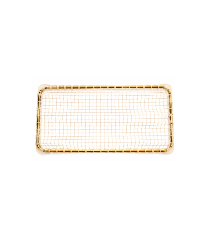 [84rc] Cadre avec filet de maintien adapté pour panier DIN taille 480 x 250 mm