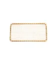 Cadre avec filet de maintien adapté pour panier DIN taille 480 x 250 mm