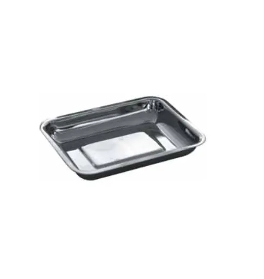 [O123525] PLATEAU ACIER INOXYDABLE 350X250X50MM