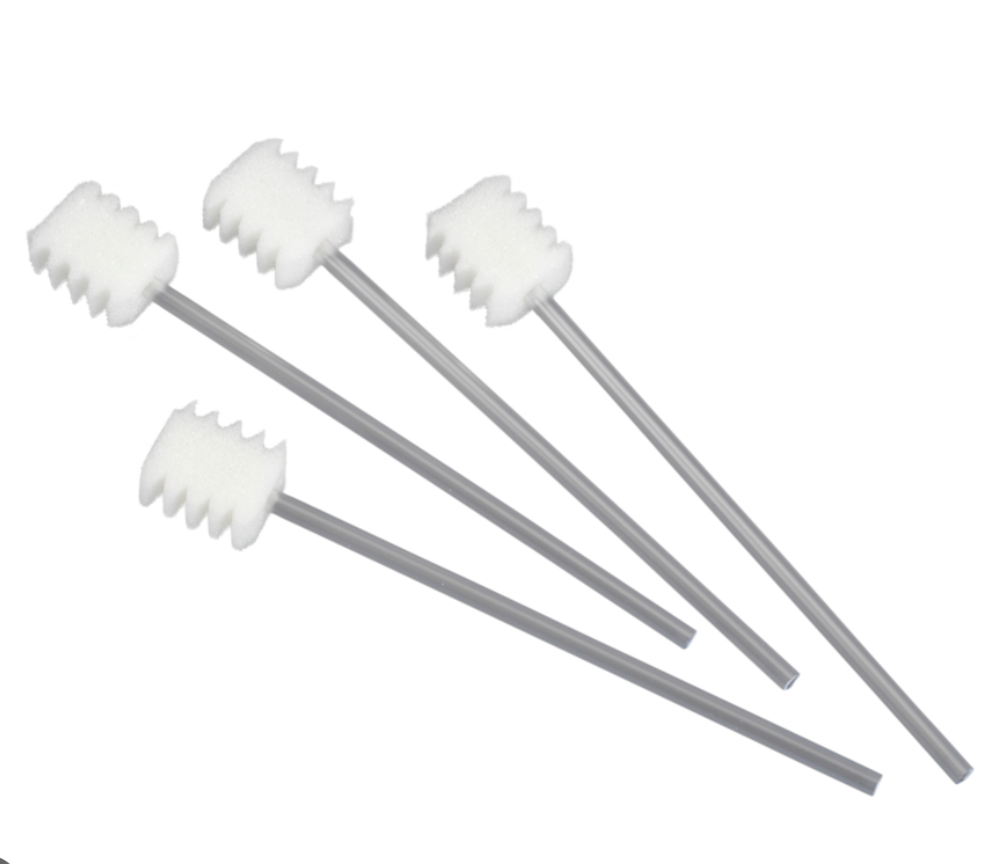 [C106P] BÂTONNET BSB MOUSSE A DENTS-BLANCHE-PLASTIQUE 15 CM RIGIDE