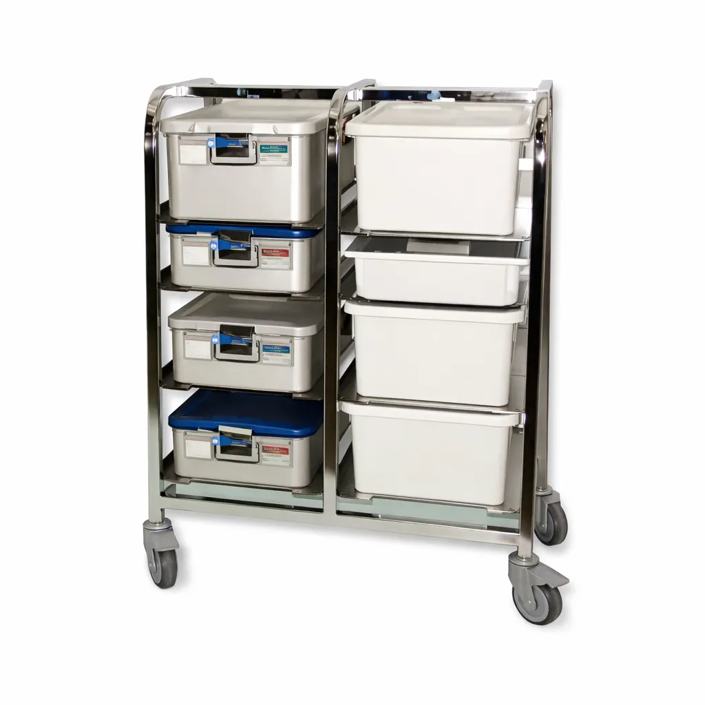 [N.02.210-EQUPAN] COLONNE DE STOCKAGE ÉQUIPÉE POUR MATÉRIEL ROBOT DA VINCI XI.