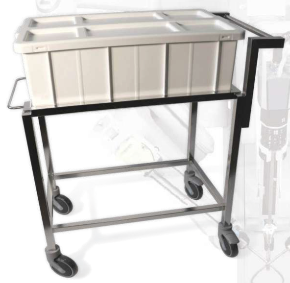 [N.02.211/07] CHARIOT pour BAC 40L ou 55L