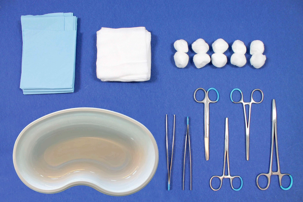 [4909689] Set de suture accouchement stérille
