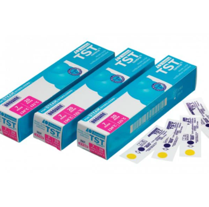 [3760AB] TST Control indicateurs vapeur 121°C / 20 min