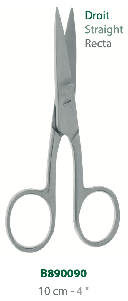 LANDANGER 'S' CISEAUX A ONGLES DROITS L:100MM