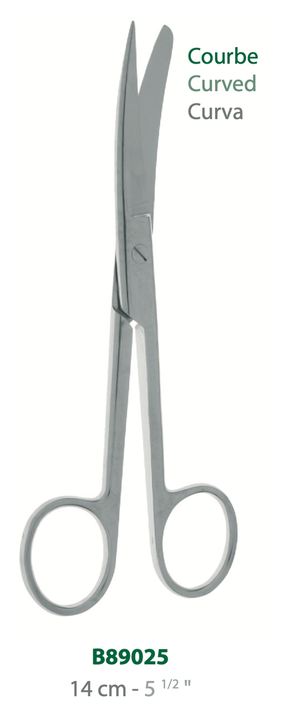 LANDANGER 'S' CISEAUX DAUPHIN COURBES L:140MM