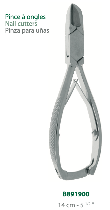 LANDANGER 'S' PINCE A ONGLES L:140MM