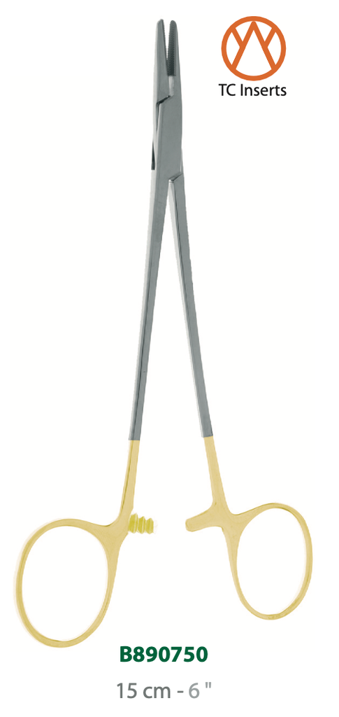 [B890750-50] LANDANGER 'S' PORTE-AIGUILLE CRILE WOOD TUNGSTENE  L:150MM 