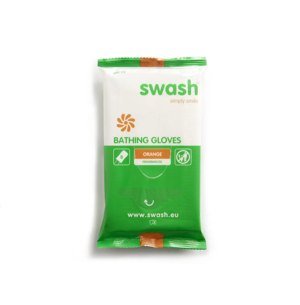 [B04070-8] Swash® Gants de toilette - Parfum: Orange