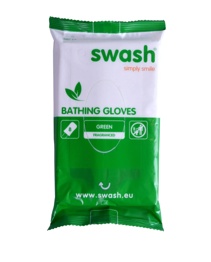 [P04070-8] Swash® Gants de toilette - Parfum: Green