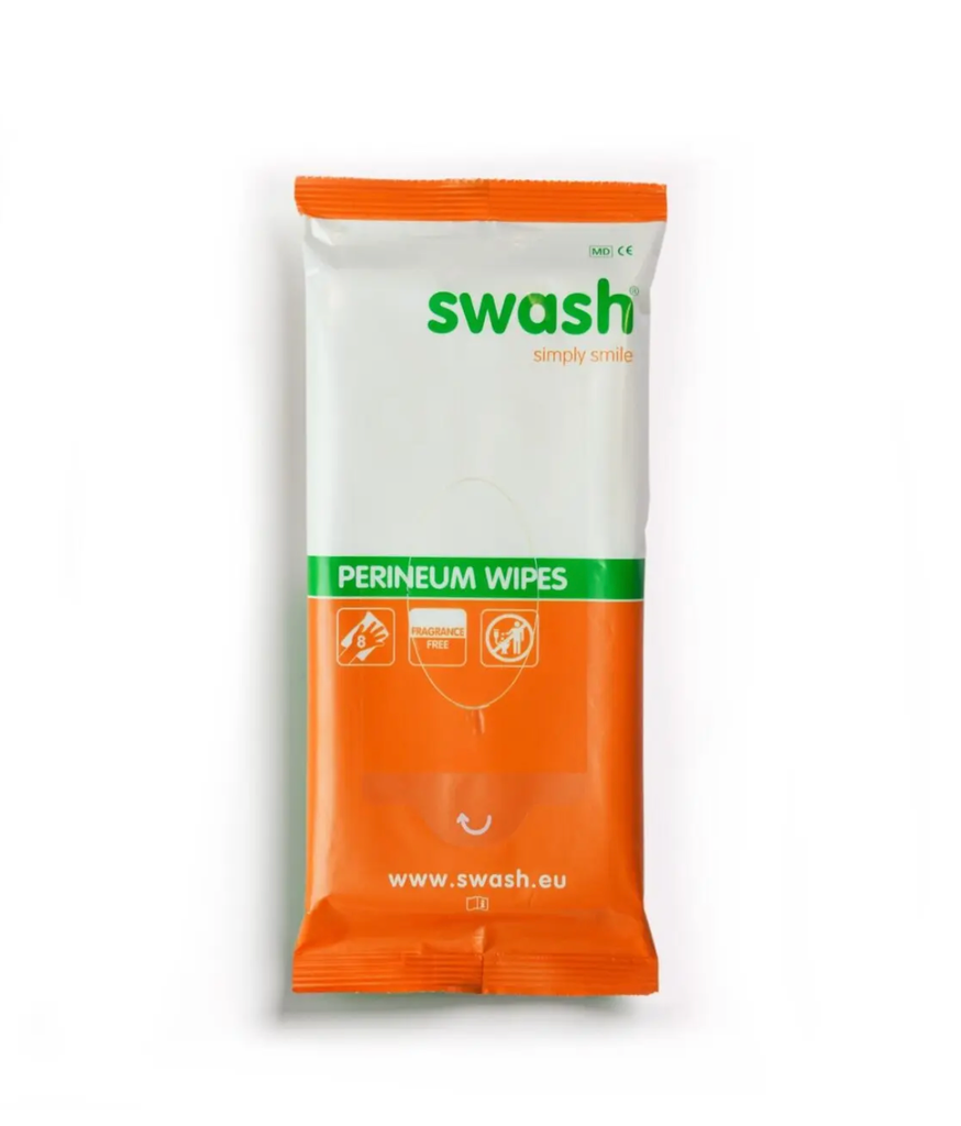 [C04533-4] Swash® Lingettes pour le périnée - Sans parfum (4 lingettes)
