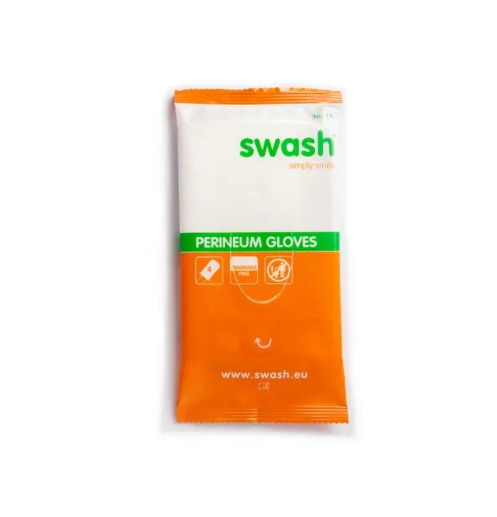 [C04070-4] Swash® Gants pour le périnée - Sans parfum (4 gants)