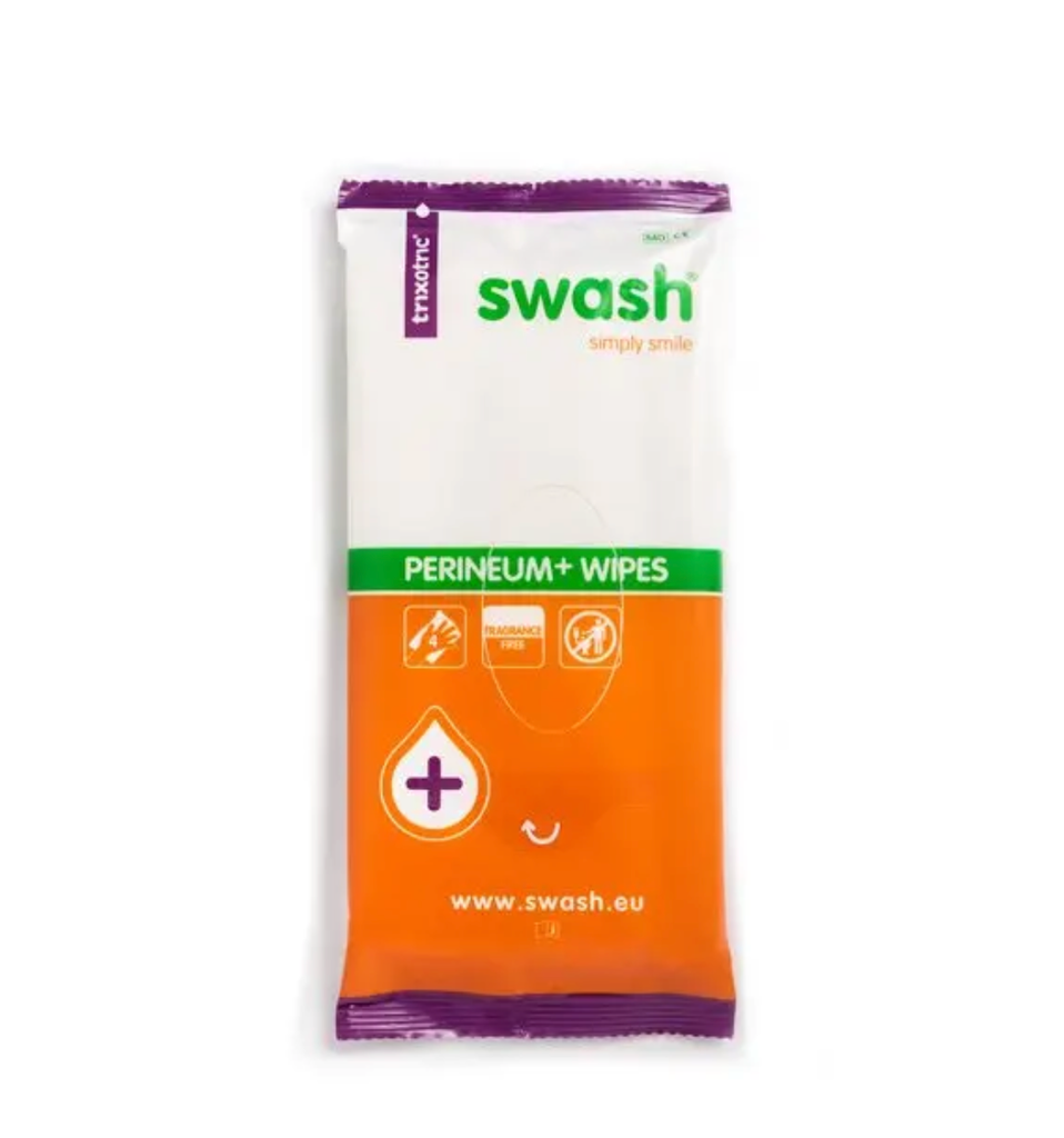 [K04540-4] Swash® Lingettes Perineum+ Sans parfum (4 lingettes)