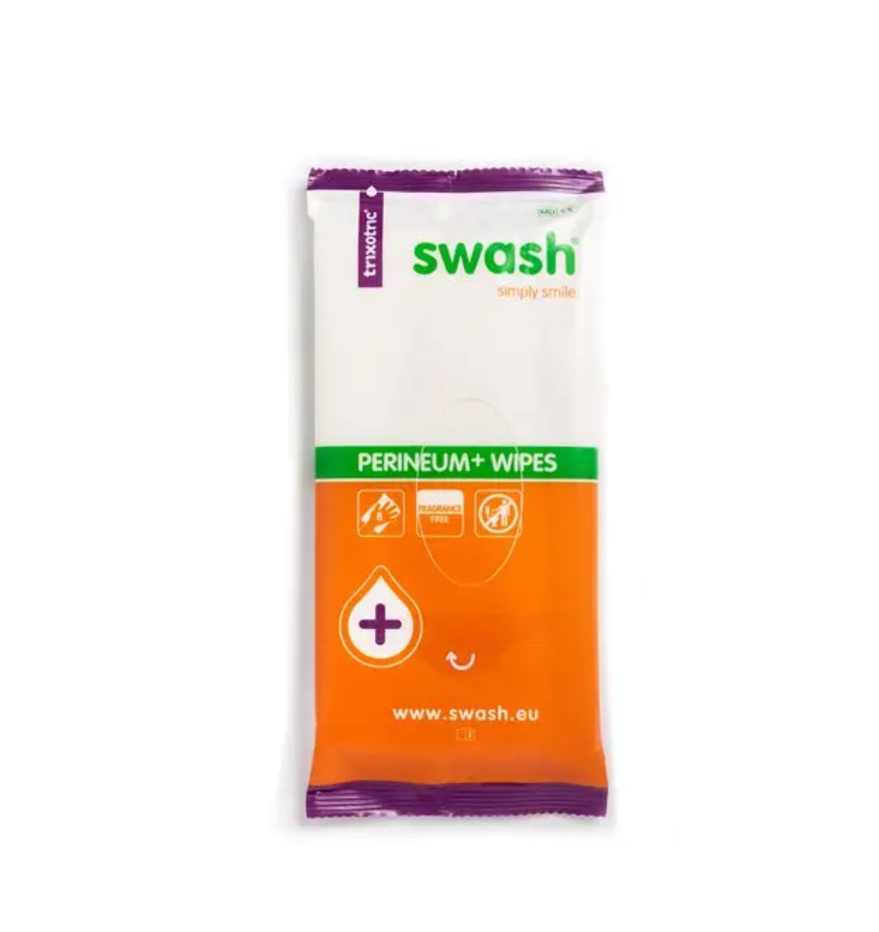 [K04540-8] Swash® Lingettes Perineum+ Sans parfum (8 lingettes)