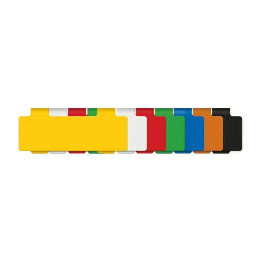 Plaquettes panier 90x30 mm, rouge